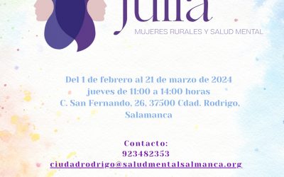 Un año más aterriza el Programa Julia: Mujeres Rurales y Salud Mental en Ciudad Rodrigo